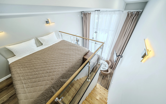 Novaya uyutnaya studiya na Prilukskoy Apartments