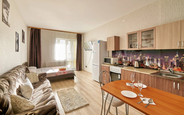Studiya na 21Etazhe s ShIkarnym Vidom na Gorod, v Samom Centre Permi v ZhK Gulliver Flat - Apartment in Perm - Photo 3