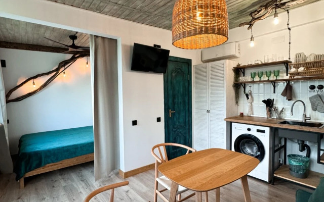 Studiya S Sovremennym Interyerom Flat