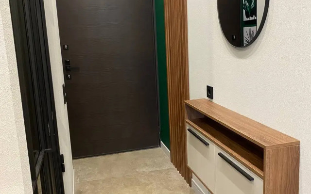 Апартаменты Студия на Шелепихинской Набережной Сапфир