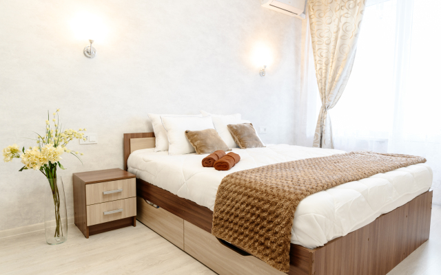 Апартаменты стильные в элитном жилом комплексе от LetoApart