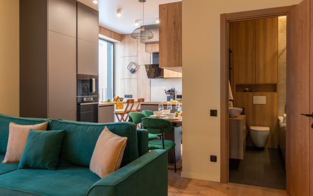 Квартира просторная дизайнерская с видовой терассой на берегу моря