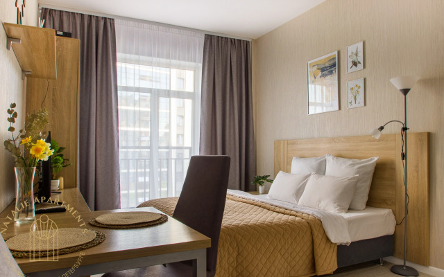 Апартаменты Студия Natalie Apartments Пулковское шоссе 14с6