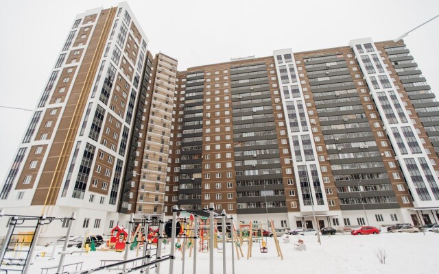 Апартаменты Двухкомнатные на Переулке хрустальном 27 на 15 этаже