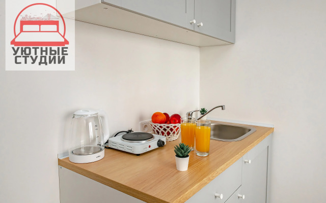 Уютная студия 2 на улице Котельникова