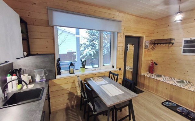 Частный дом с сауной и барбекю