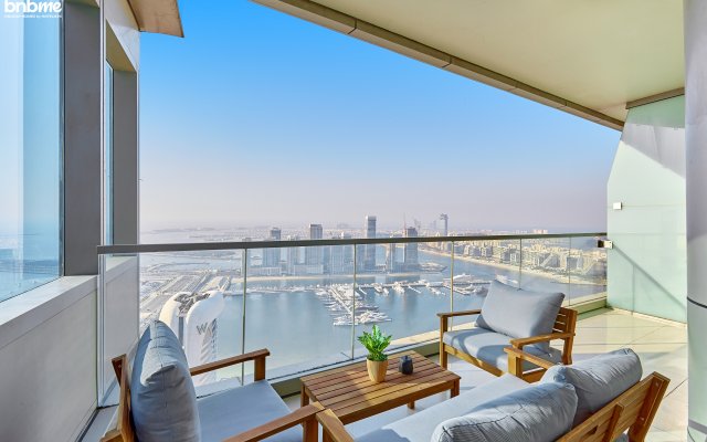 Апартаменты Bnbmehomes 54th Floor Sea View Heart of Marina - 5407