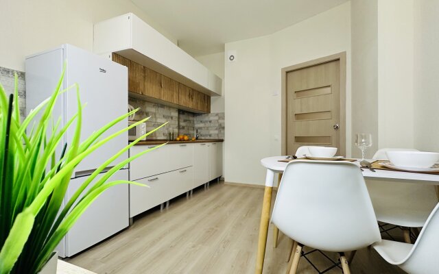 Квартира Уютная Евро-двухкомнатная в ЖК Гулливер