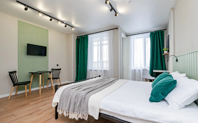 Uyutnaya Stilnaya Studiya U Tsentralnogo Rynka Flat