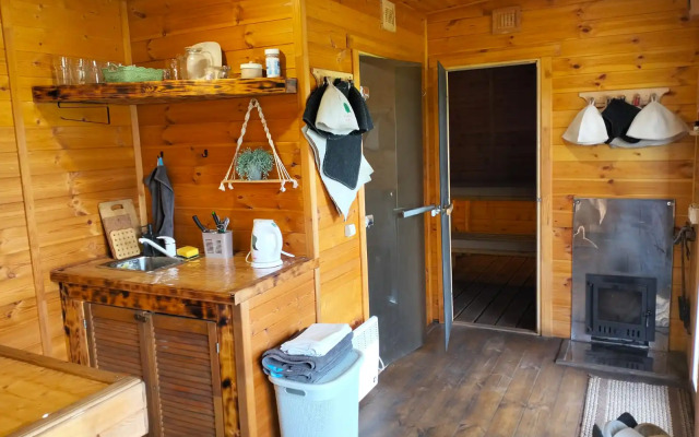 Частный дом с баней и чаном Душевное место