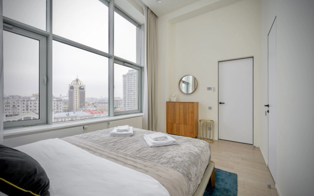 Апартаменты Стильный видовой апартамент в центре Москвы