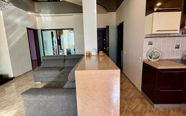 Апартаменты Двухкомнатные Sutki Vip на Пушкина 15, 5 этаж