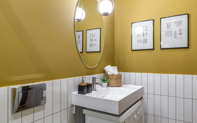 Квартира Moscow Deluxe Apartments Silver Fountain Studio