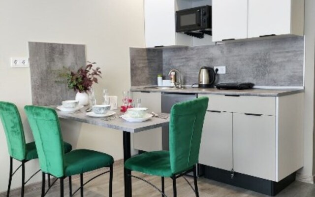 Novye U Metro Dlya 3 gostey Apartments