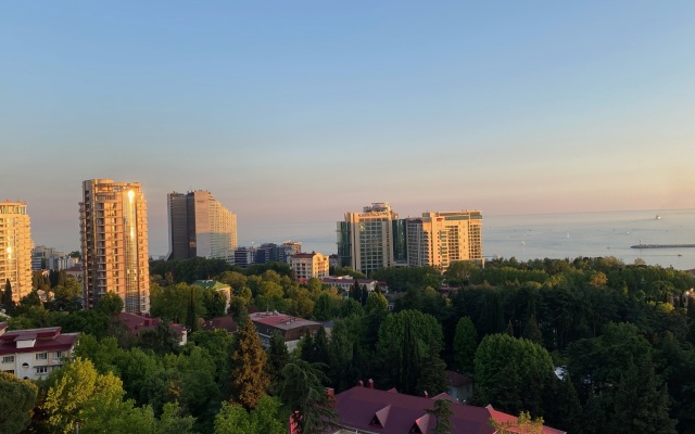 Sochi Tsentr Vid Na More I Zakatyi Flat