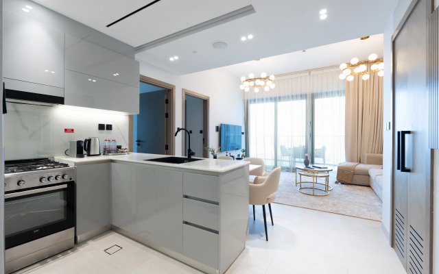 Apartment Keyrock Living - Binghatti Canal Luxury Stay