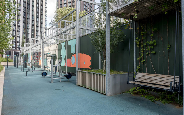 Апартаменты с видом на город в ЖК Метрополия