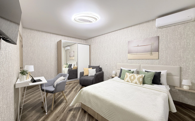 Апартаменты 2шка НА 7 ЧЕЛОВЕК У НОВОГО ЛДС СИБИРЬ-АРЕНА