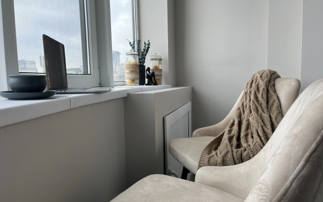 Апартаменты в ЖК Белый ангел с проектором