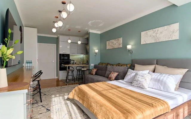 Квартира для комфoртного отдыха в клубном домe Aквамapин парк