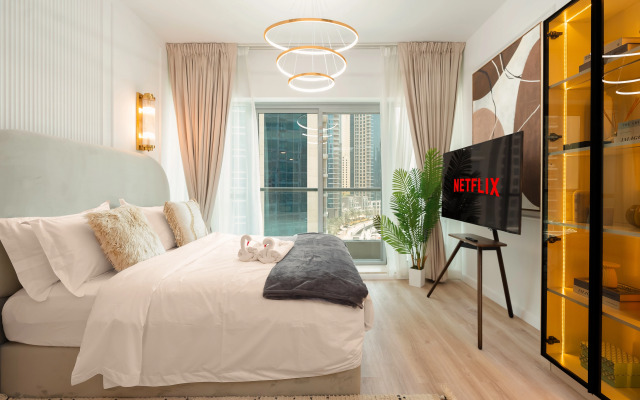 Апартаменты Keyrock Marina with Amazing View