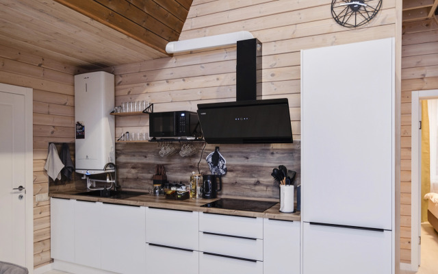 Частный дом С баней и террасой