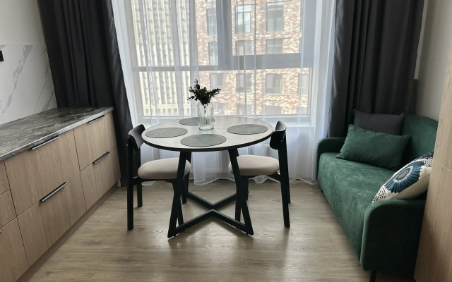 Апартаменты Уютная евродвушка с видом на Москву реку