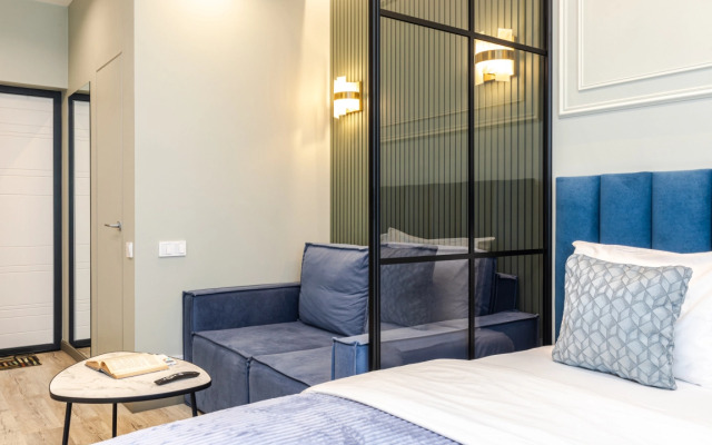 Апартаменты «Голубика, комфорт» в районе ВДНХ «Эстет Апарт»