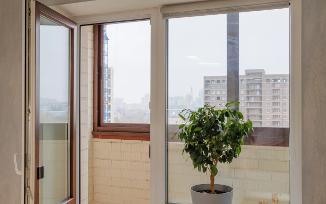 Квартира Студия на проспекте Труда с видом