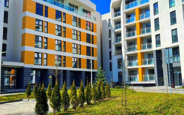 S Vidom na Sosnovyj Park Ryadom s Morem Apartments