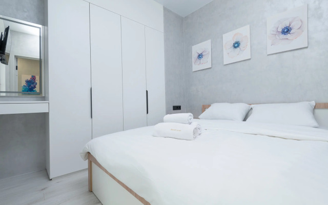 Квартира BelaTravel Минск Мир с отдельной спальней