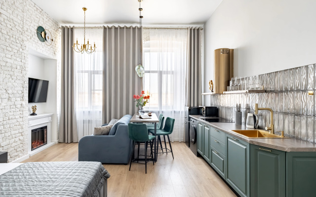 Апартаменты Лофт с видом на Неву