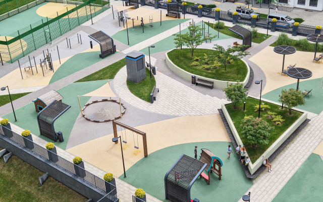 Svetlaya studiya s balkonom na 9 etazhe Flat