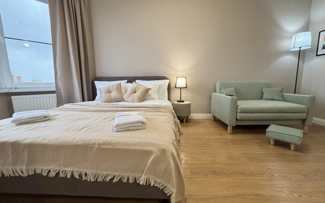 Uyutnaya S Novoy Mebelyyu I Tekhnikoy Flat