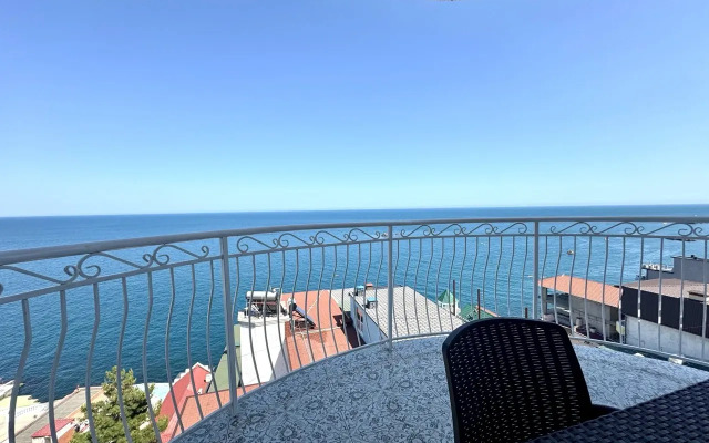 Квартира Студия с Балконом и Видом на Море