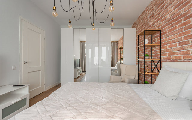 Апартаменты Lalapart Loft Style с лоджией и отдельной кухней в ЖК Савеловский Сити