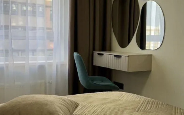 Апартаменты двухкомнатные на улице Марины Цветаевой 7