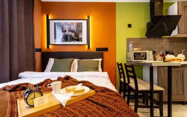 Апартаменты Студия Комфорт с Дизайнерским Ремонтом