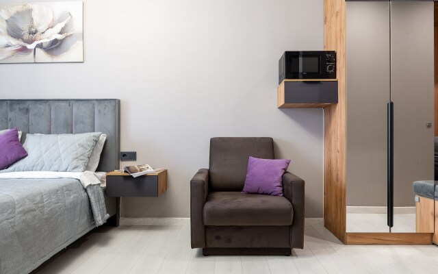 Апартаменты 27 в ЖК Кислород с дизайнерским ремонтом для большой компании