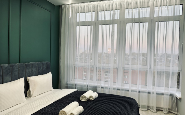 Unique Apart Izumrud ryadom s Parkom Angelov. FSK EES i Roskomnadzorom na Michurina 58/3 Apartment
