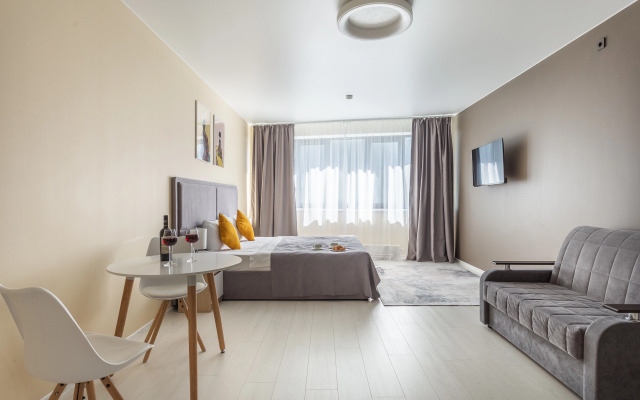 Lyuks U Metro Na Vasilyevskom V Novom Zhk Apartments