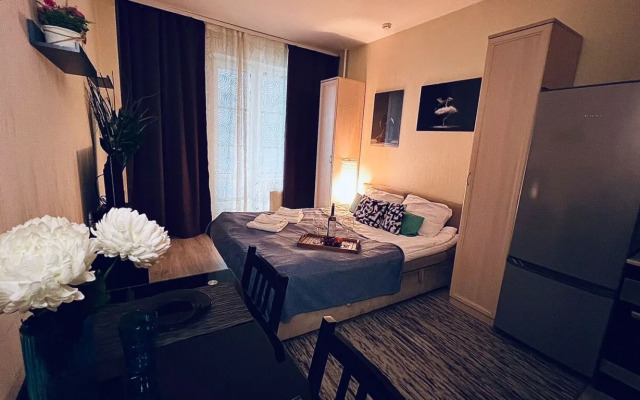 Apartamenty Uluchshennaya Studiya Salyut Pulkovo