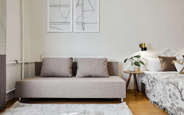 Квартира FlatStay Карповки 16| Большая видовая 4шка с камином