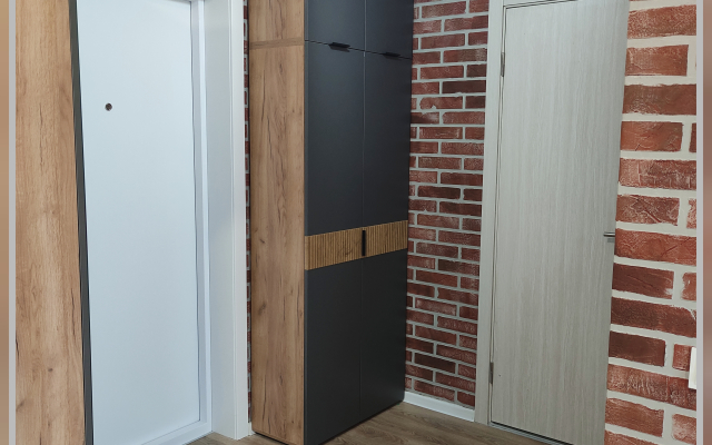 Квартира 1-к на Лескова 44, 2 Кровати, 39м