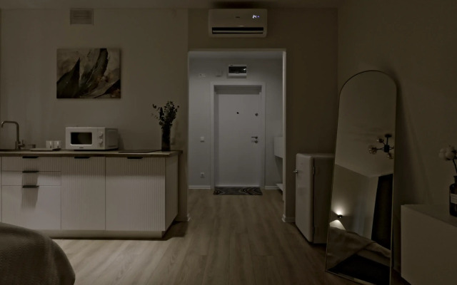 Квартира Уютная Студия с Красивыми Закатами