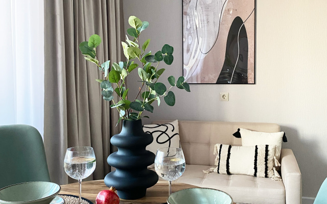 Квартира Видовая студия на 17 этаже