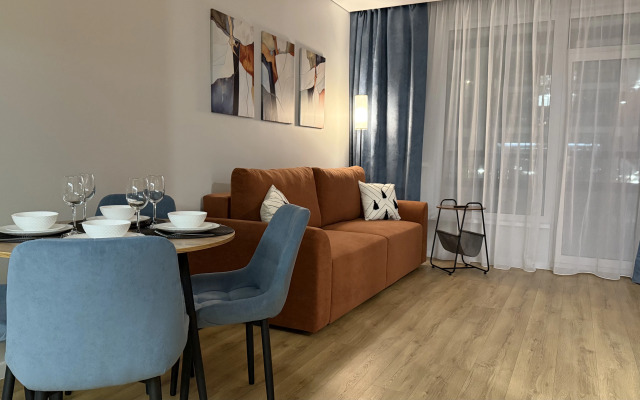 Квартира Современная однокомнатная в центре Тюмени