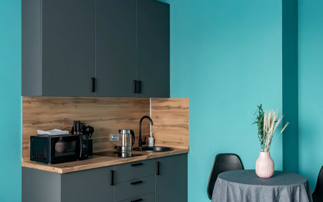 Квартира Яркая студия на Пулковском шоссе