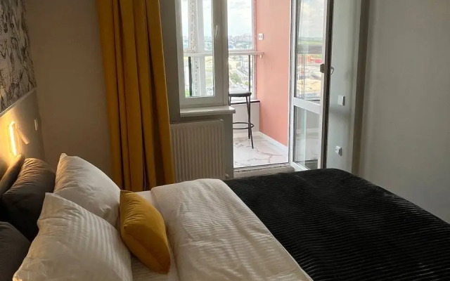 Квартира сети Эль Апарт с дизайнерским ремонтом