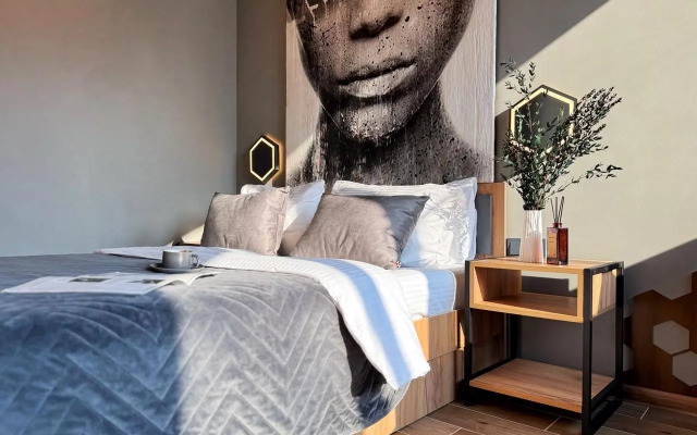 Апартаменты 3 минуты до Моря Для четверых